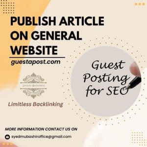 Publish Article on General Website