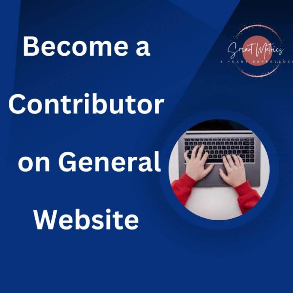 Become a Contributor on General Website