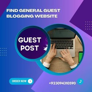 We Accept General Guest Post