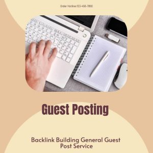 Backlink Building General Guest Post Service