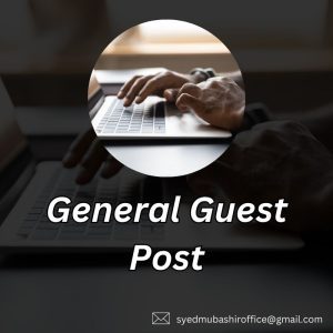 Become a Guest Author on General Blog