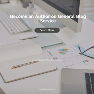 Become an Author on General Blog Service