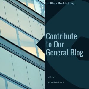 Contribute to Our General Blog