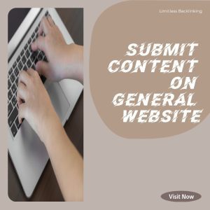Submit Content on General Website