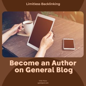 Become an Author on General Blog