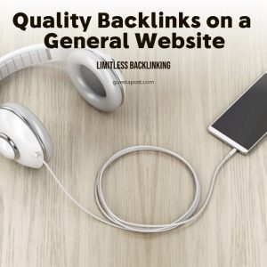Quality Backlinks on a General Website
