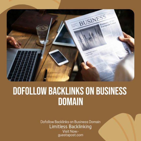 Dofollow Backlinks on Business Finance Domain