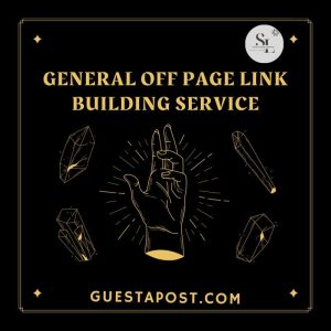 General Off-Page Link Building Service