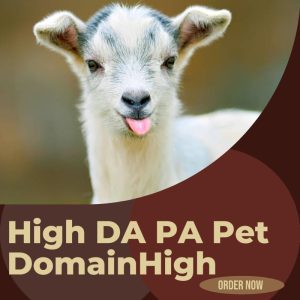 High DA PA Pet Domain