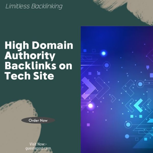 High Domain Authority Backlinks on Tech Site