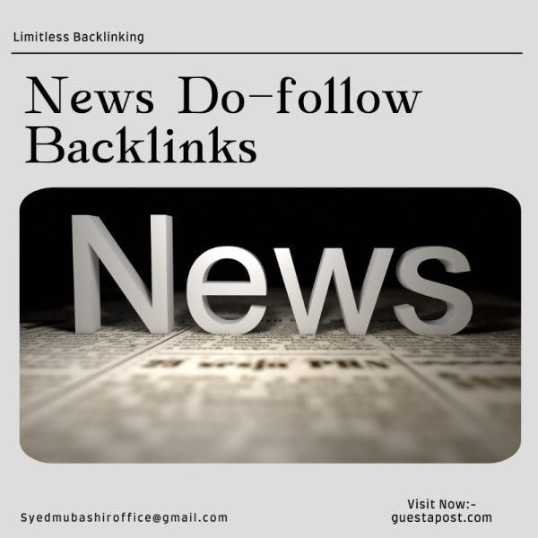 News Do-follow Backlinks
