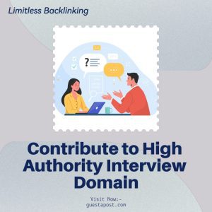 Contribute to High Authority Interview Domain