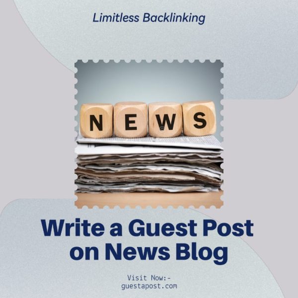 Write a Guest Post on News Blog