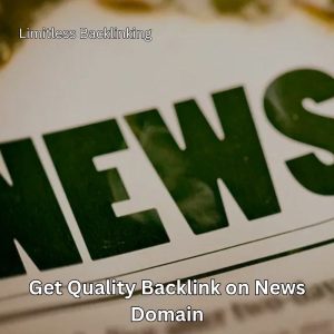 Get Quality Backlink on News Domain
