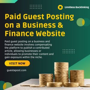 Paid Guest Posting on a Business & Finance Website