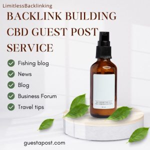Backlink Building CBD Guest Post Service