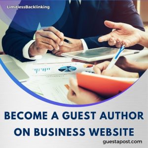 Become a Guest Author on business Website