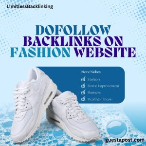 Dofollow Backlinks on Fashion Website