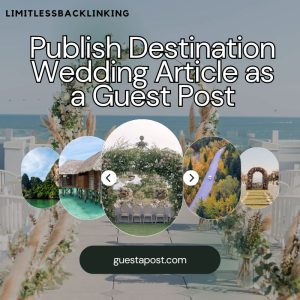 Publish Destination Wedding Article as a Guest Post