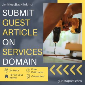 Submit Guest Article on Services Domain