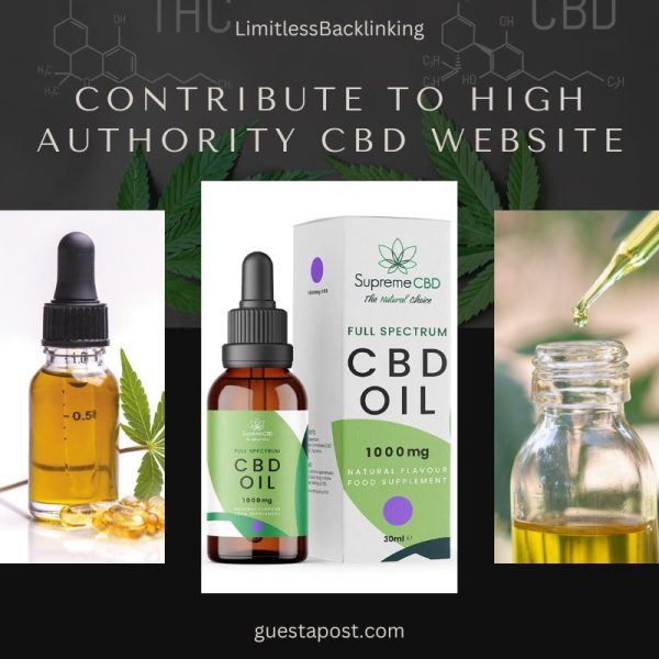 Contribute to High Authority CBD Website