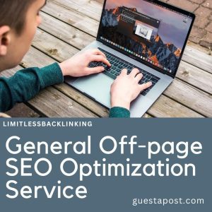 General Off-page SEO Optimization Service