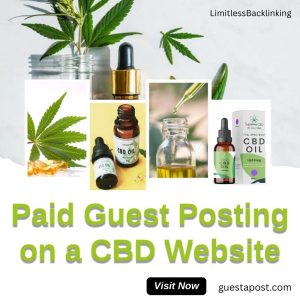 Paid Guest Posting on a CBD Website