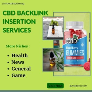 CBD Backlink Insertion Services