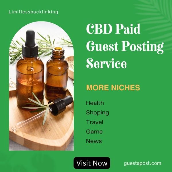 CBD Paid Guest Posting Service