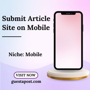 Submit Article Site on Mobile