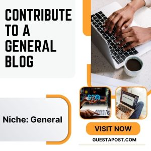 Contribute to a General Blog