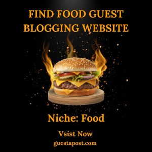 Find Food Guest Blogging Website