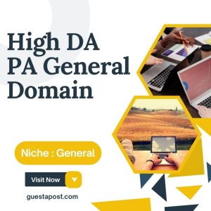 High DA PA General Domain