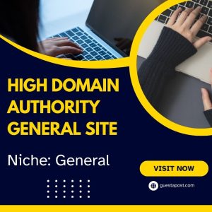 High Domain Authority General Site