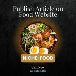 Publish Article on Food Website