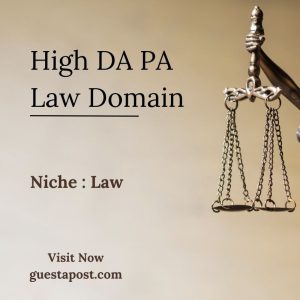 High DA PA Law Domain