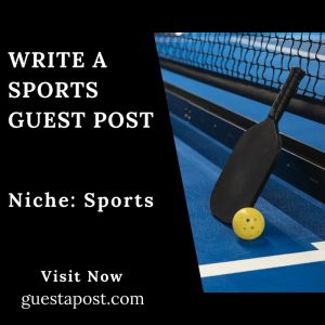 Write a Sports Guest Post