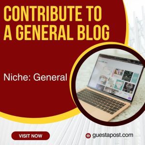 Contribute to a General Blog