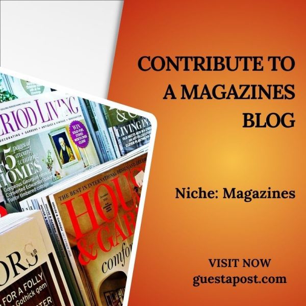 Contribute to a Magazines Blog