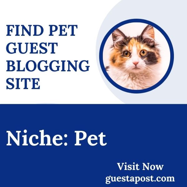 Find Pet Guest Blogging Site