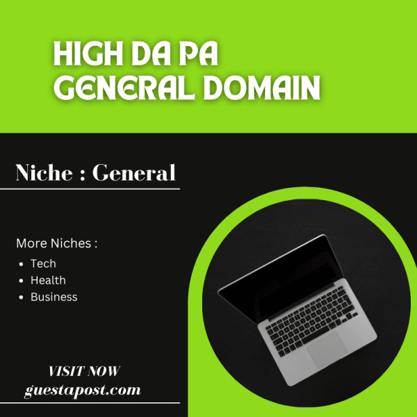 High DA PA General Domain