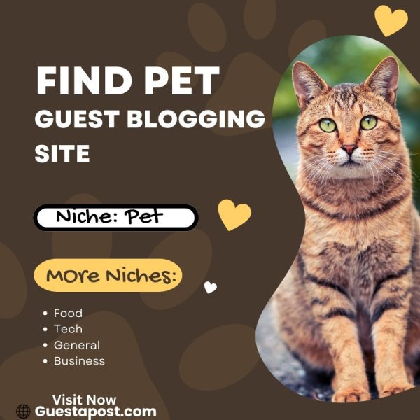 Find Pet Guest Blogging site