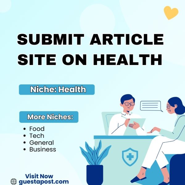 Submit Article site on Health