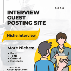 Interview Guest Posting site