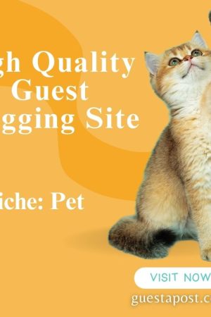 High Quality Pet Guest Blogging Site