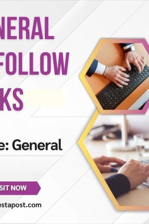 General Dofollow Links