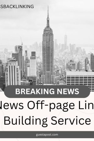 News Off-page Link Building Service