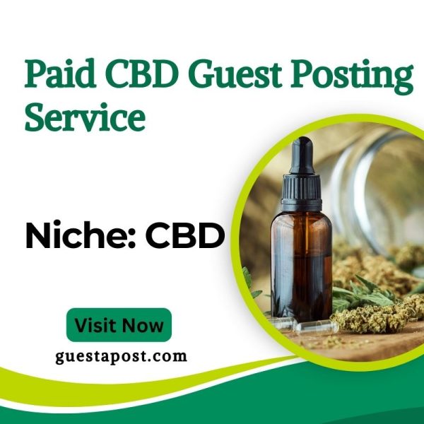 Paid CBD Guest Posting Service