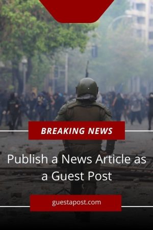 Publish a News Article as a Guest Post