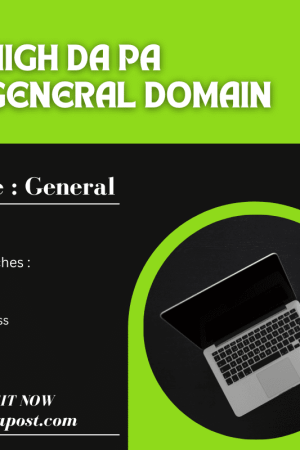 High DA PA General Domain